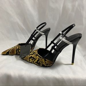 Zara Trafaluc Slingback Heel Women’s Size 8.5
